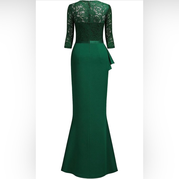 Lace & Ruffle Dress - Picture 2 of 6